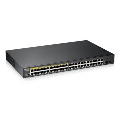 Zyxel GS1900-48HPv2 Switch: High-Performance 48-Port Gigabit PoE Solution for Your Network Needs!